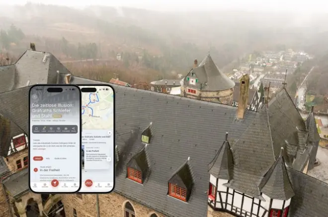 Gräfrath Podcast-Tour: Mittelalterdorf und Industriegeschichte erleben