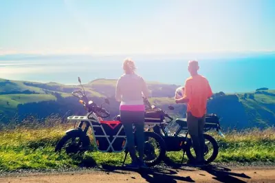 Akaroa Self-Guided Electric Scooter Tour: East Coast at Your Pace