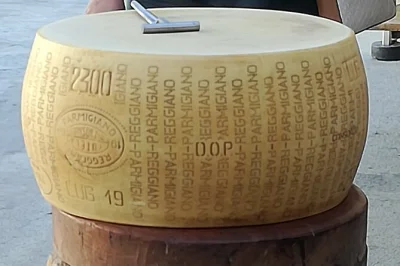 Descubre las tradiciones del queso, jamón y vinagre balsámico en parma con un guía local. incluye recogida privada, visitas a fábricas y muchas degustaciones.