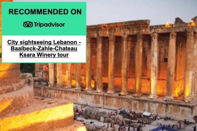 Experience baalbek’s roman ruins, zahle brunch, and ksara wine caves with a local guide. includes pickup, entry fees, lebanese lunch, and wine tasting.