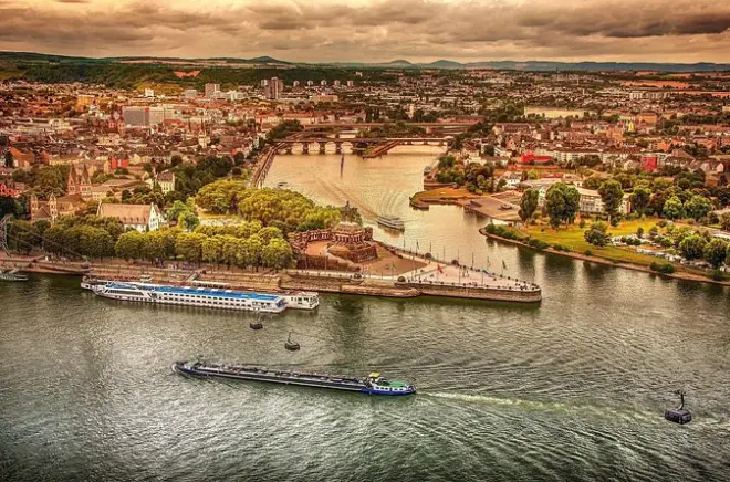 Koblenz passeggiata privata: 2.000 anni di storia del Reno