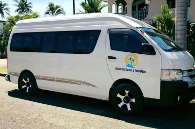 Private transfer from denarau hotels to nadi airport with a local driver, free wifi, and optional baby seat. includes hotel pickup and a stop at the supermarket.