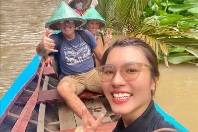 Experience ben tre’s authentic mekong delta on a private eco tour. includes boat ride, cycling, coconut farm visit, and homemade lunch with hotel pickup.