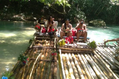 Float jamaica’s white river on a private raft with a local captain. includes riverside pickup, refreshments, and time to swim or relax in the sun. book direct.