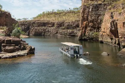 Katherine Gorge ab Darwin: 5 Stopps, Abendessen im Outback-Pub