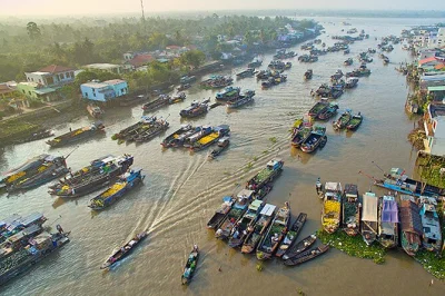 Experience cai rang floating market, cruise my tho’s river, taste local fruit, and enjoy a vietnamese lunch with hotel pickup. private guide and all fees included.