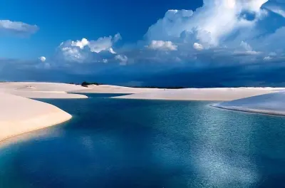 Lagoa Azul: Passeio 4x4 e lagoas nos Lençóis Maranhenses