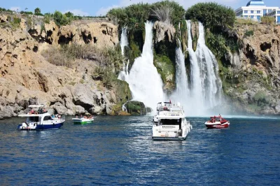 Discover antalya’s kaleici by boat with a local guide. see ottoman architecture, ancient ramparts, and the duden waterfalls. includes entry fees and 2-hour cruise.
