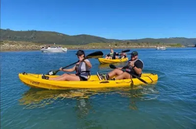 Kayak nella laguna di Knysna: Noleggio senza guida