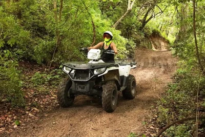 Ride atvs through sierra de vallejo’s jungle trails near puerto vallarta, guided by locals. includes safety gear, bottled water, and pickup at select points.
