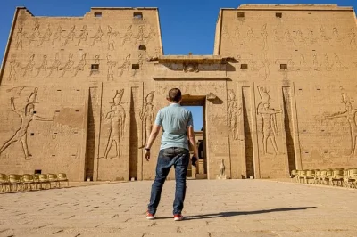 Travel from luxor to aswan on a guided day trip. visit edfu, kom ombo, and philae temples, enjoy local lunch, and relax with hotel pickup included.