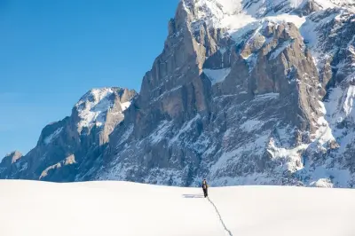 Schneeschuhwanderung Wetterhorn Grindelwald: Eigerblick & Alpenhütte