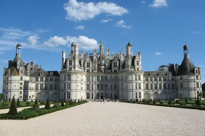 Chambord château visite à pied : Architecture du XVIe siècle