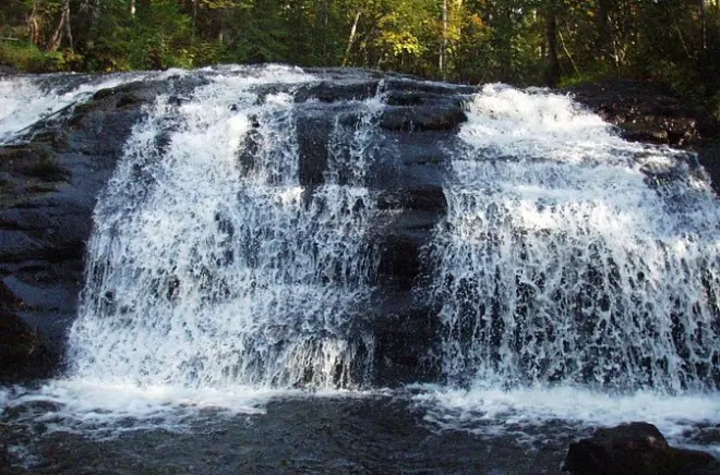 Korouoma Canyon hike from Rovaniemi: 5km trail & waterfall