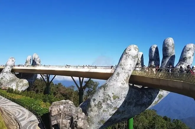 Ponte Dourada, Ba Na Hills e My Son Holyland: Tour privado com guia