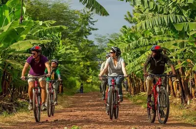 Tagesausflug ab Arusha: Walking Safari und kulturelle Radtour