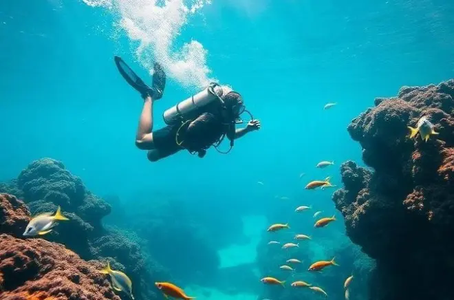 Scuba diving a Coron: 2 immersioni per principianti