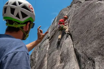 Escalada particular em Squamish: Rotas de um lance
