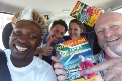 Feel the energy of cape town’s townships on a guided tour—meet artists, taste local beer in a shebeen, and walk lively streets. includes private transport.