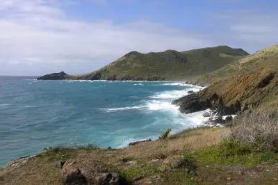 Guana Bay Coastal Hike: Rugged Eastern Coastline & Geneve Bay