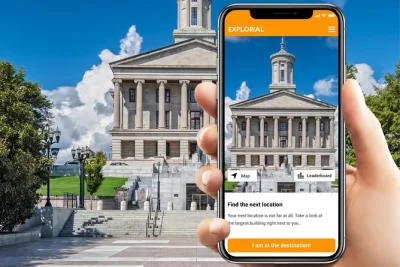 Erkunde nashville zu fuß mit einer selbstgeführten schnitzeljagd. löse rätsel, entdecke highlights wie das capitol und genieße volle flexibilität dank sofortigem app-zugang.