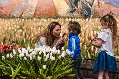 Entdecke die keukenhof-gärten & eine tulpenzucht ab amsterdam mit privatem guide. inklusive hotelabholung, bevorzugtem einlass und eigenem frischen tulpenstrauß.