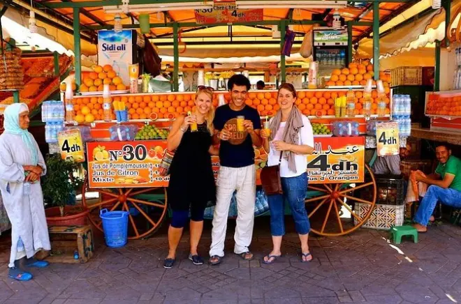 De Casablanca à Marrakech avec balade à dos de chameau incluse