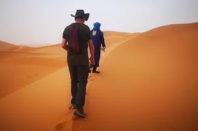 Sonnenaufgangswanderung Merzouga Wüste ab Erfoud: Privater Guide