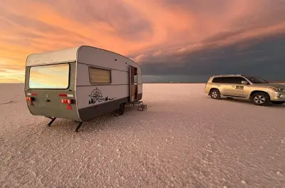 2-Tage-Tour Salar de Uyuni: Übernachtung im Deluxe-Camping