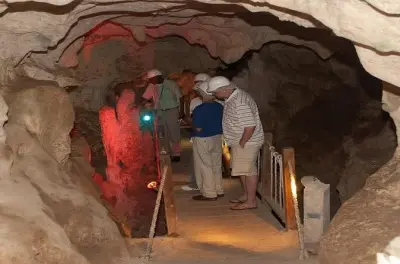 Green Grotto Caves and Dunn's River Falls tour from Montego Bay
