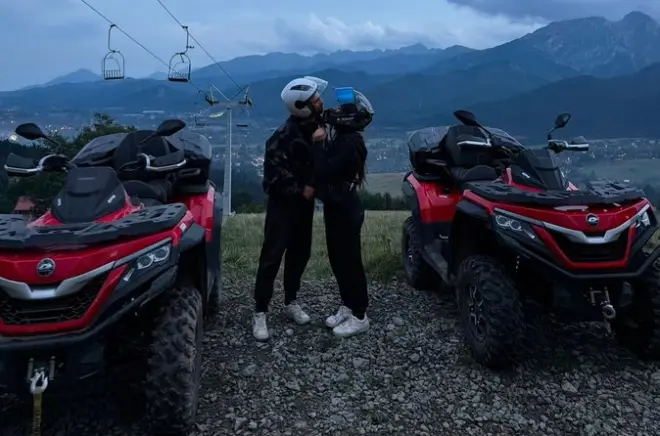 Sentieri privati in montagna a Zakopane con guida quad