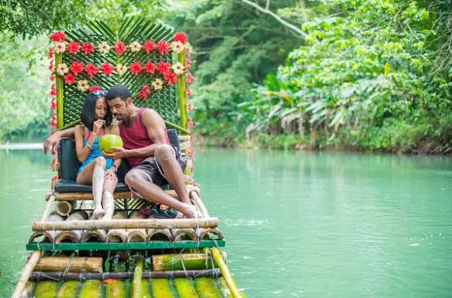 Dunn's River Falls & White River Rafting: Private Montego Bay