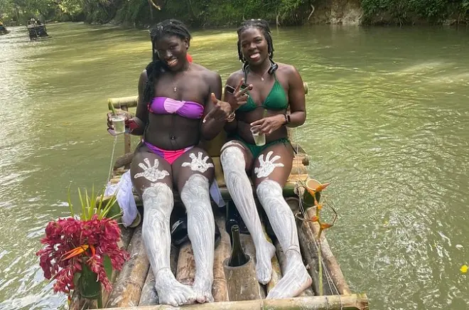 Rafting en bambú desde Montego Bay: Río Hanover Lethe