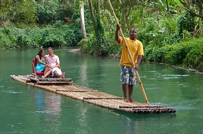 Martha Brae Rafting Bamboo Raft Private Transport Montego Bay