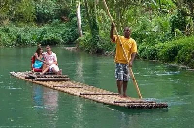 Martha Brae Rafting Bamboo Raft Private Transport Montego Bay