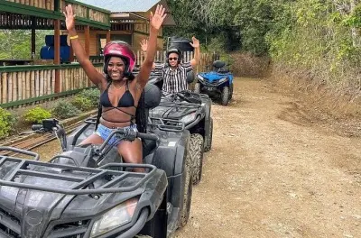 ATV Riding Montego Bay to Negril: 7 Mile Beach & Rick's Café