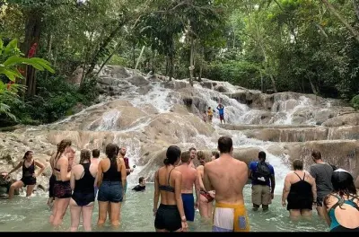 Tour privato da Montego Bay: Mystic Mountain e Dunn's River Falls