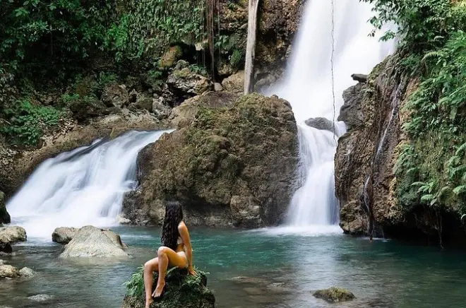 YS Falls Private Tour from Montego Bay: Waterfall swimming