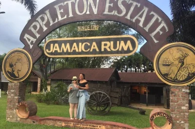 Travel from montego bay to appleton estate and pelican bar with private transport, rum tasting, and a boat ride. includes local guide and hotel pickup.