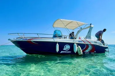 Private Kuriat Islands boat tour: Snorkel, swim and spot dolphins