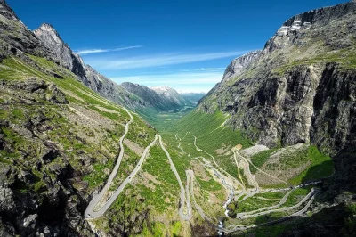 Feel the thrill of norway’s troll road and troll wall on a guided Åndalsnes day trip. includes sightseeing, local guide, and all transport from cruise port.