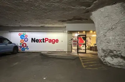 Tour pela mina de calcário subterrânea em Kansas City