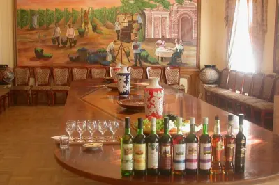 Weinverkostung in Samarkand: Khovrenko Weingut mit lokalem Guide