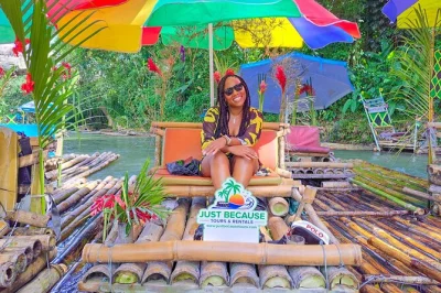 Float down jamaica’s great river on a bamboo raft, enjoy a limestone foot massage, taste jerk chicken riverside, and shop montego bay’s hip strip with local pickup.