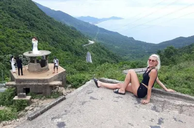 Son Tra Mountain jeep tour: Vistas e observação de macacos