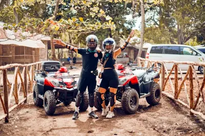 Safari en quad dans le village de Matemwe depuis Zanzibar