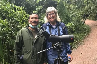 Spot toucans, parrots & tanagers in ecuador with a local birding guide. includes private transport, expert tips, scopes & binoculars for photography.