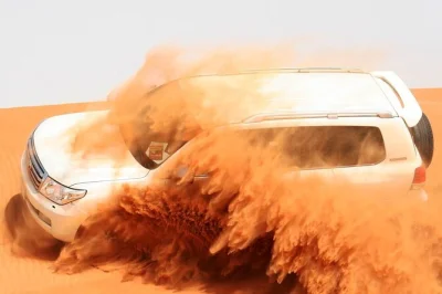 Vivez un safari dans le désert de dubai avec dune bashing, balade à dos de chameau, spectacles en live et dîner bbq. prise en charge à l’hôtel et guide anglophone inclus.