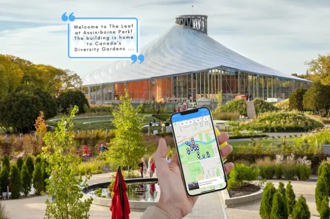 Assiniboine Park com áudio no celular: Jardim de esculturas Leo Mol