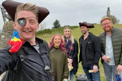 Explore edinburgh’s pirate legends on a hands-on treasure hunt with real puzzles, a pirate kit, and support from a local game master—includes all equipment.